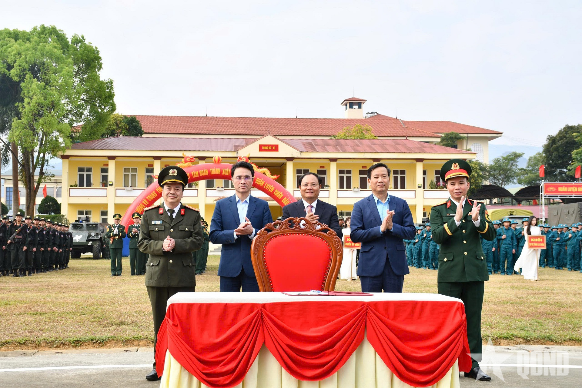 Lực lượng vũ trang tỉnh Lai Châu ra quân huấn luyện năm 2026